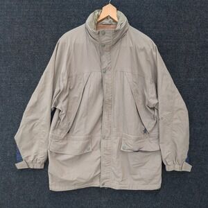 Timberland Weathergear Jacket Retractable Hood Windbreaker‎ Gore-Tex Mens Large